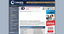 Desktop Screenshot of canacintra.net